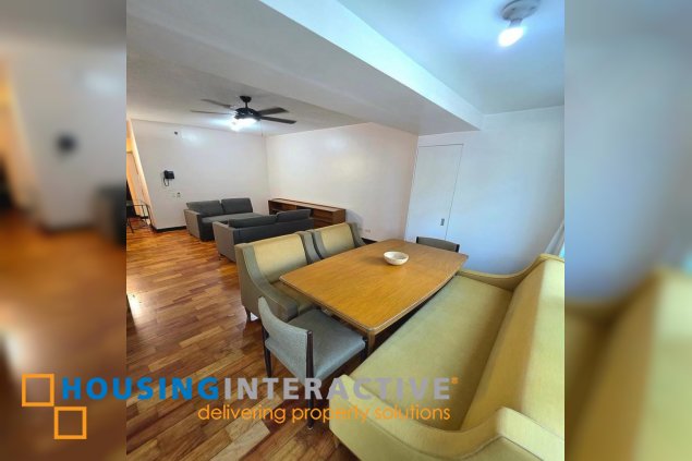 fully furnished 1br with garden for lease in one serendra palm tower