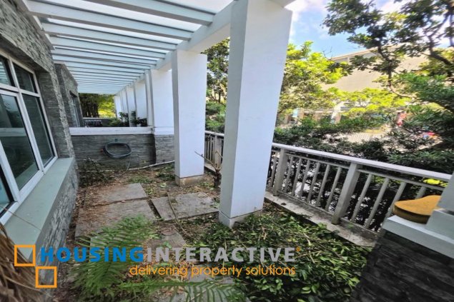 fully furnished 1br with garden for lease in one serendra palm tower