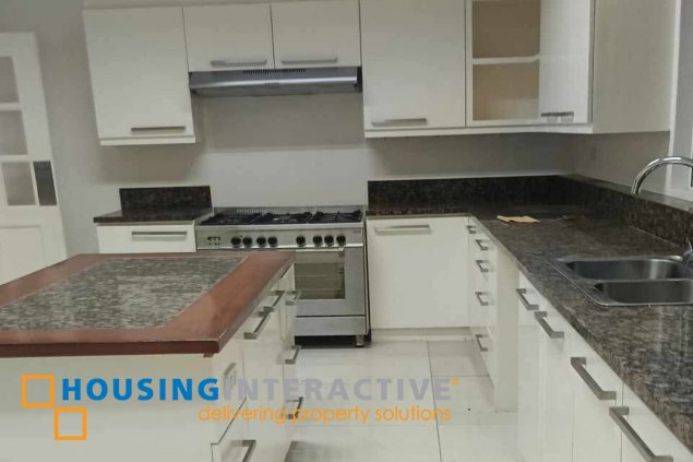 4br house with pool and garden for lease in dasmariñas village