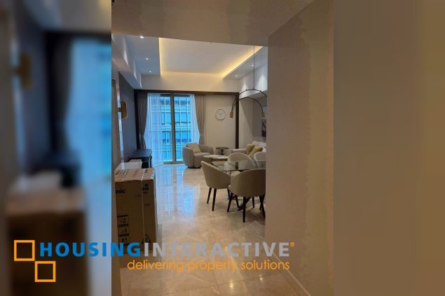 fully furnished 2br unit with parking for lease in grand hyatt residences