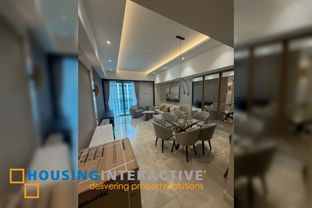 fully furnished 2br unit with parking for lease in grand hyatt residences