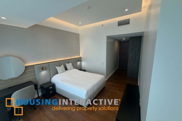 fully furnished 2br unit with parking for lease in grand hyatt residences