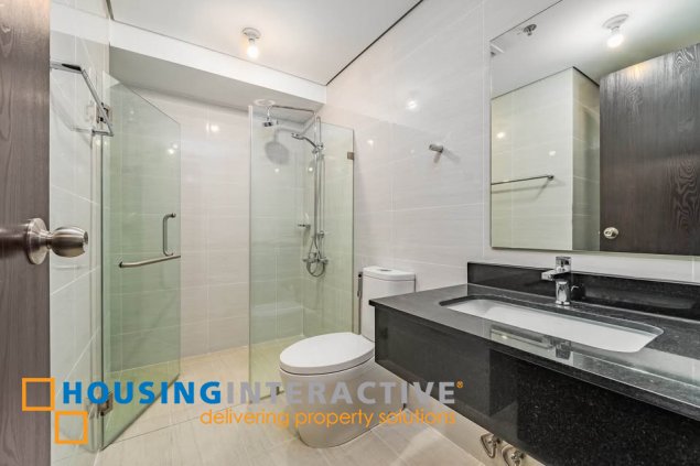 fully furnished studio unit for lease in park triangle residences