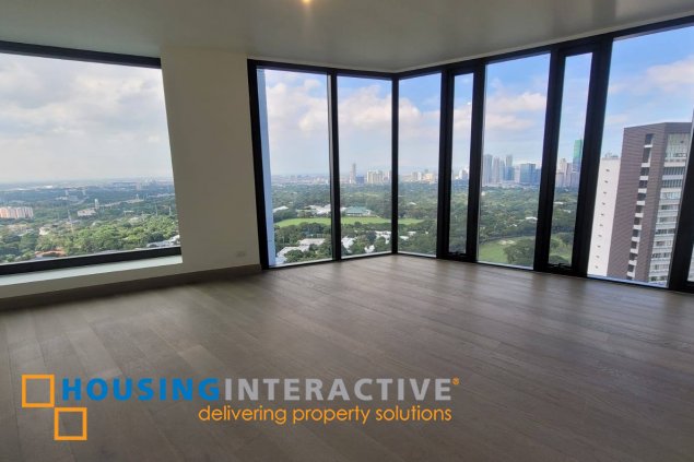 bare 4br unit with balcony and parking for sale/lease in aurelia residences