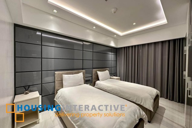 fully upgraded and furnished 3 bedroom unit in two maridien for sale