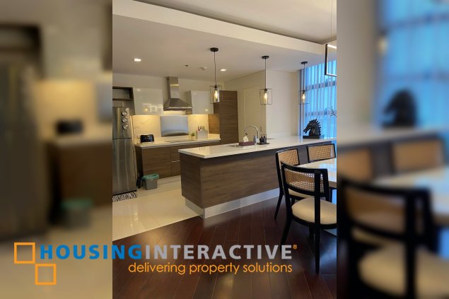 2 bedroom unit nicely interiored in garden towers  for sale