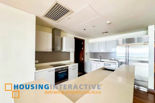 bare 3br unit with balcony and parking for lease in horizon homes at shnagri-la at the fort