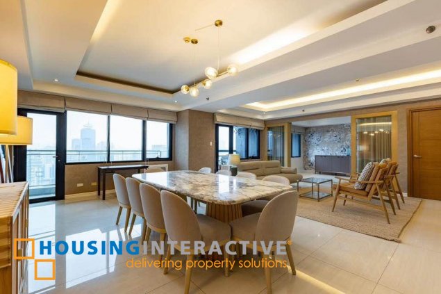 3br tastefully designed icon plaza for rent