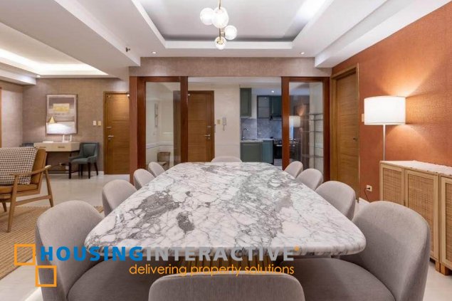 3br tastefully designed icon plaza for rent
