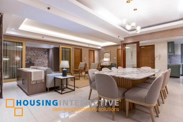 3br tastefully designed icon plaza for rent