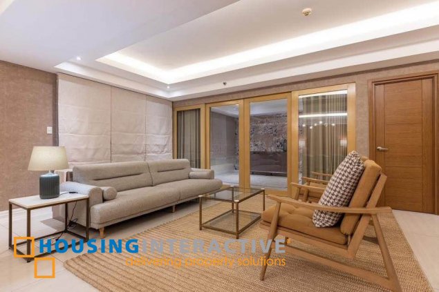 3br tastefully designed icon plaza for rent