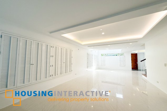 5br rocha street san lorenzo village for rent lease unfurnished makati modern house and lot near dasmarinas village, urdaneta village, forbes park, bel air village, magallanes village, two-storey house residence