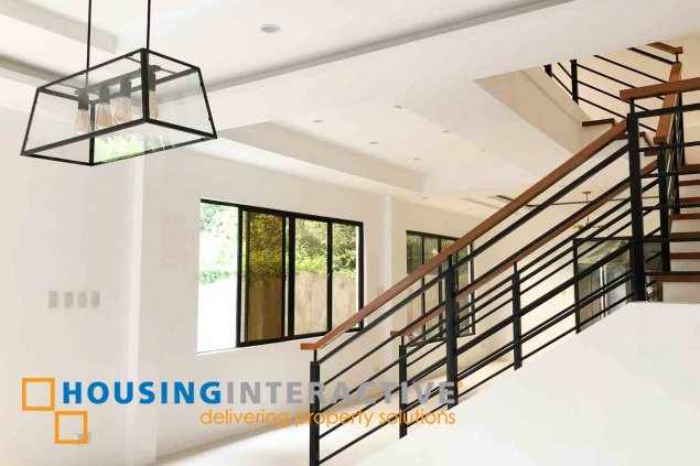 4br bel air duplex for rent lease unfurnished modern in makati house and lot near dasmarinas village, urdaneta village, forbes park, magallanes village, san lorenzo village bel-air two-storey house residence