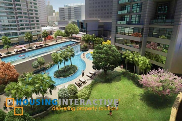 for sale 1br unit with parking slot in garden towers
