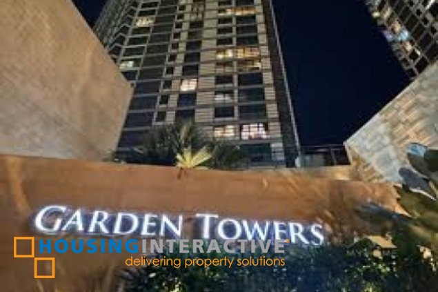 for sale 1br unit with parking slot in garden towers