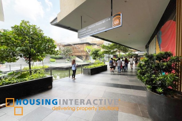 2br unit for sale in callisto, theater drive corner west gala drive, circuit, makati city