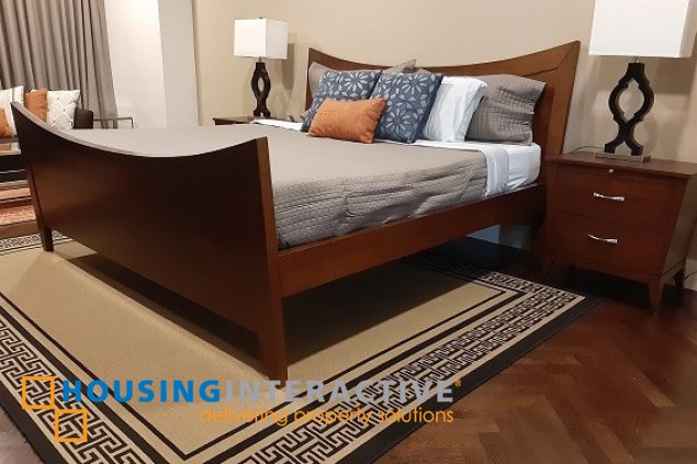 fully furnished 3br unit for lease in edades tower & garden villas