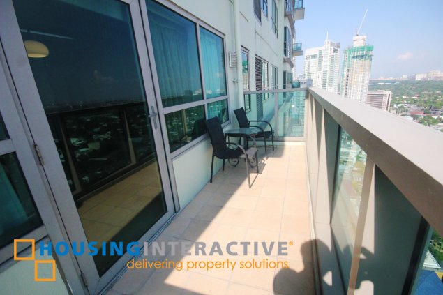 semi-furnished 3br unit with parking for lease in park terraces