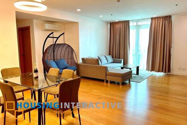 for sale: 3br condo unit in makati - furnished