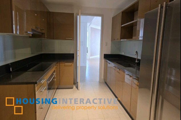 fully furnished 3br unit with parking for lease in proscenium at rockwell