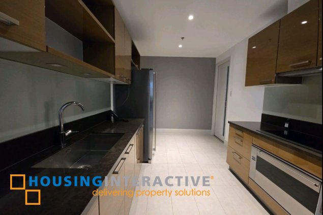 fully furnished 3br unit with parking for lease in proscenium at rockwell