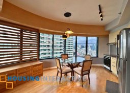 fully furnished 2br unit with parking for lease in one rockwell