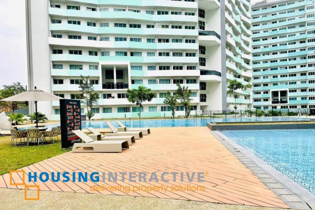 unfurnished 1 br condominium unit with 1 parking slot in the residences at commonwealth for sale