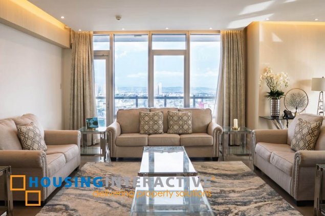 3br unit with parking for sale in proscenium at rockwell