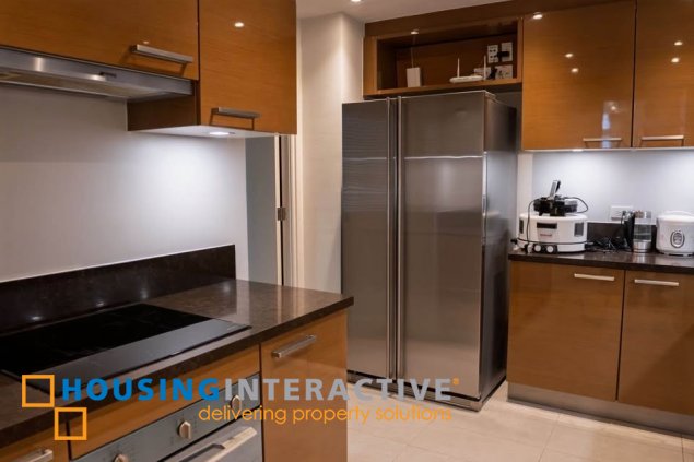 3br unit with parking for sale in proscenium at rockwell