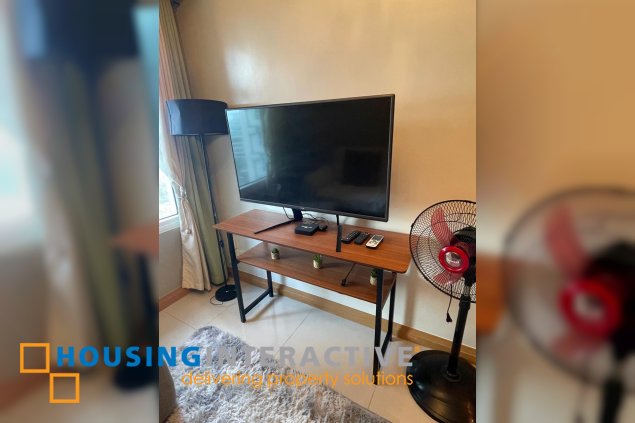 furnished 1br unit for lease in trion towers