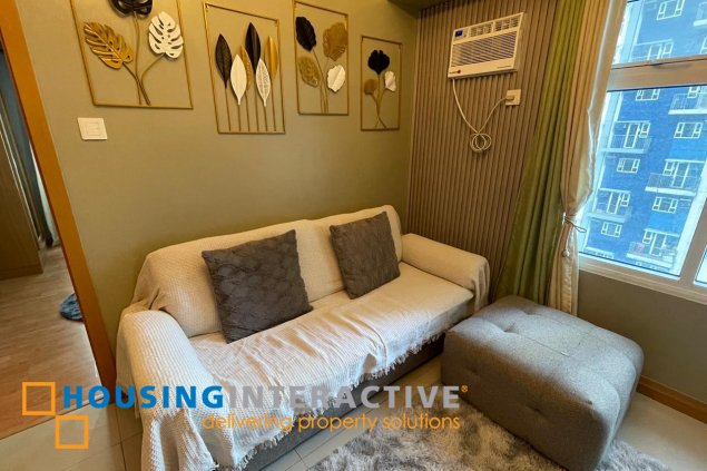 furnished 1br unit for lease in trion towers
