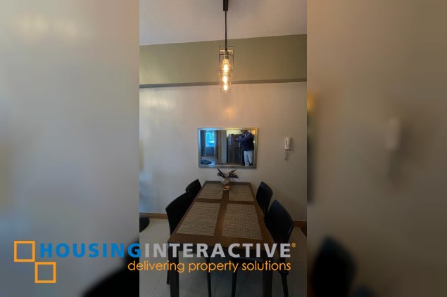 furnished 1br unit for lease in trion towers