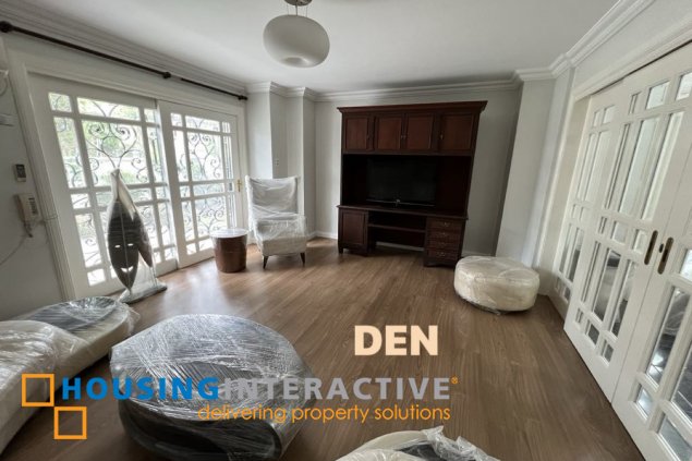 for rent: corner lot house – ayala alabang village