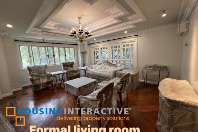 for rent: corner lot house – ayala alabang village