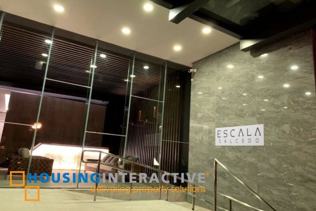 for lease: fully furnished 1br at escala salcedo, makati