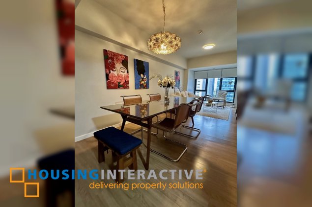 for lease: fully furnished 1br at escala salcedo, makati