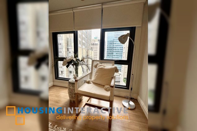 for lease: fully furnished 1br at escala salcedo, makati
