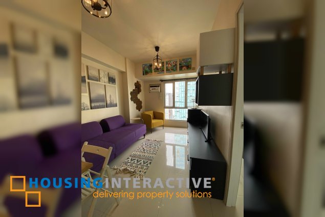 for lease: fully furnished 1br at the montane, bgc