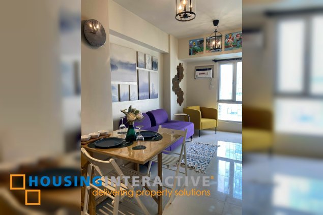 for lease: fully furnished 1br at the montane, bgc