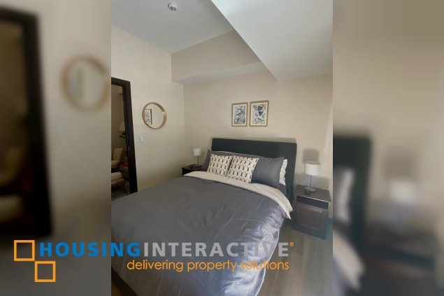 for rent: brand new 1br condo – park mckinley west, taguig