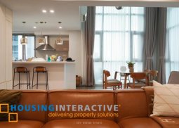 for lease / for sale: luxury loft-type condo at one serendra east tower, bgc