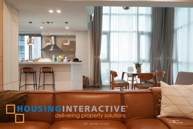 for lease / for sale: luxury loft-type condo at one serendra east tower, bgc