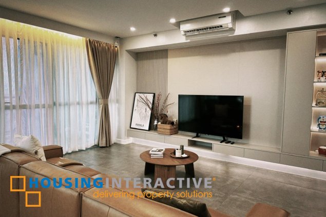 for lease / for sale: luxury loft-type condo at one serendra east tower, bgc