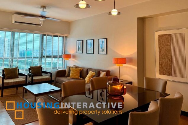 fully furnished 2br unit with parking for sale in the residences at greenbelt