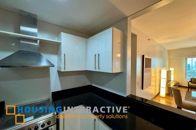 fully furnished 2br unit with parking for sale in the residences at greenbelt