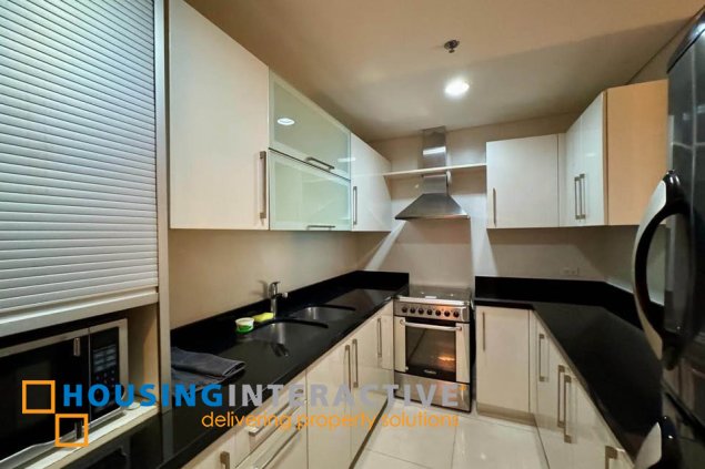 fully furnished 2br unit with parking for sale in the residences at greenbelt
