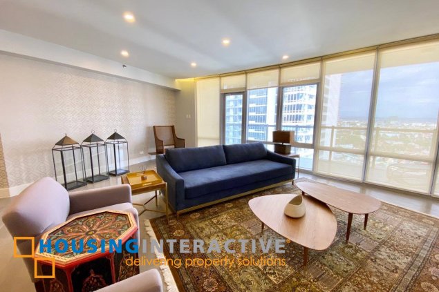 bare 3br unit with parking for sale in proscenium at rockwell