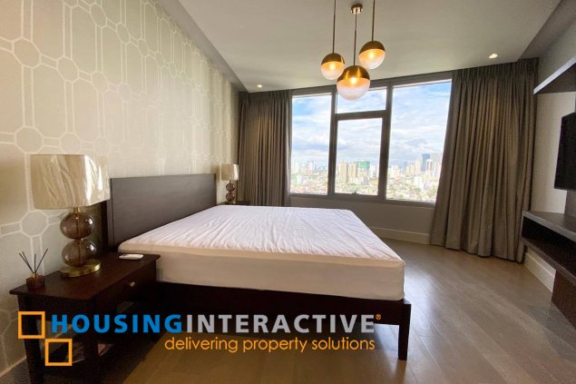 bare 3br unit with parking for sale in proscenium at rockwell