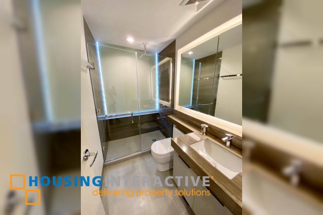bare 3br unit with parking for sale in proscenium at rockwell
