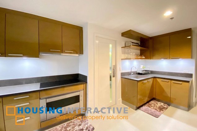 bare 3br unit with parking for sale in proscenium at rockwell